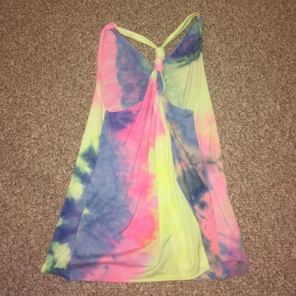 Tie dye rainbow dress - Picture 2 of 2
